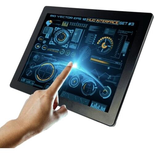 17 inch Embedded Panel PC 4GB RAM 32G SSD 2rs232/4usb/wifi Industrial Computer touch screen 1280x1024 with J1900 2.0GHz