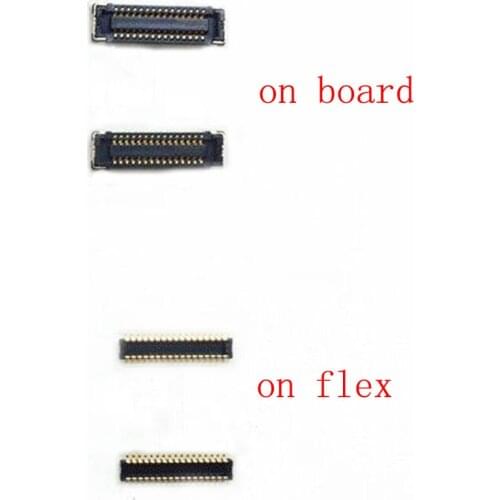 2pcs LCD display screen flex cable FPC connector for Ulefone U008 Pro for OUKITEL U7 plus U7 max plug on motherboard 30pin