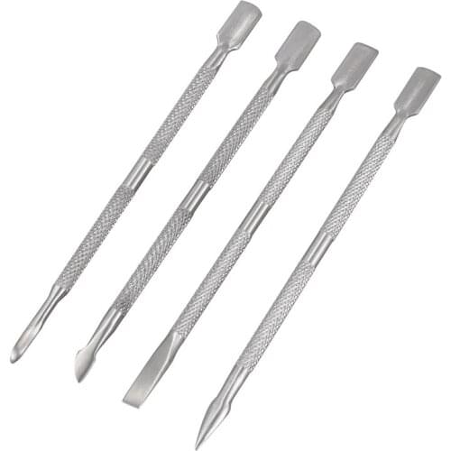 4 Pcs Manicure Manicure Tool Steel Push 4 Piece Set Nail Care Manicure Pedicure