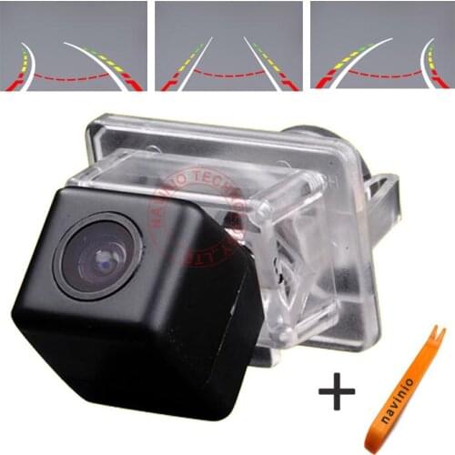 CCD car track camera reversing trajectory For Mercedes Benz C class E Class W204 W211 car rear view 170 view angle waterproof