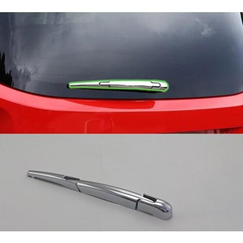 Auto Accessories ABS chrome rear wiper cover Protector Case For JEEP Renegade 2016