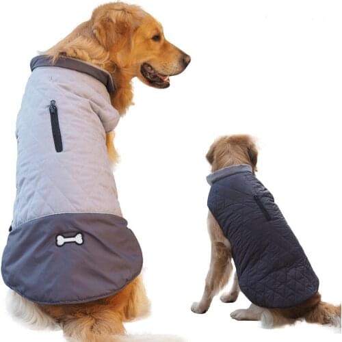 Dog costume Vest Clothes Puppy Clothing Waterproof Dog Jacket Winter Warm Pet Clothes For Small Dogs Shih Tzu Chihuahua Pug Coat
