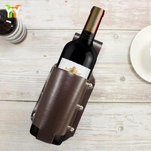 Hot Outdoor Climbing Camping Hiking Travel Holster Portable Bottle Waist Beer Belt Bag Handy Wine Bottles Beverage Can Holder