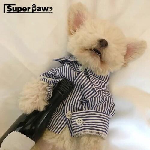 Fashion Pet Dog Spring Shirt Clothes Clothing Costumes For Small Medium Dogs French Bulldog Schnauzer Yorkie Dropshipping GKC49