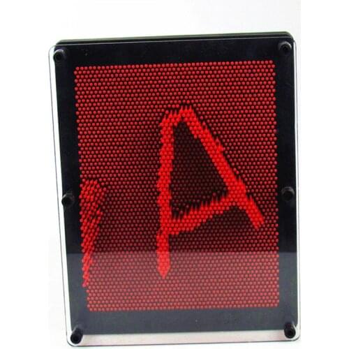 Pin Art Pin Impression Toy Pin Impression Hand Mold Classic Gadget Artist Fun Toy 5*7 inch