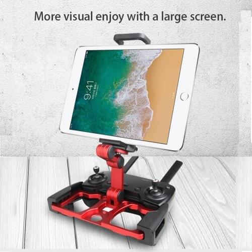 DJI Remote Controller Smartphone/Tablet Clip Holder for DJI Mavic 2 Pro/Air/ Spark Drone CrystalSky Monitor Bracket