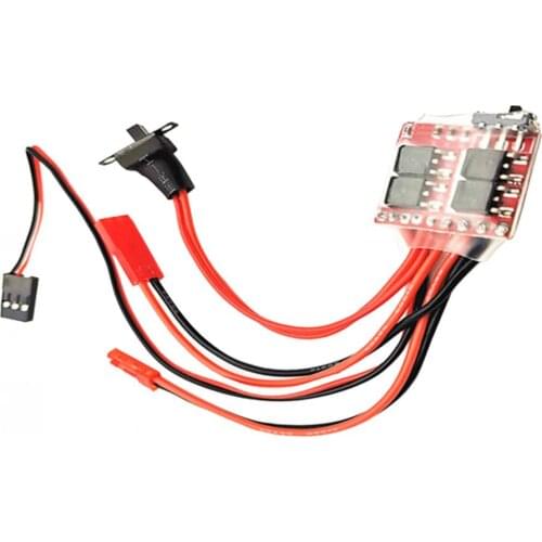 RC Car, Boat 2CH Receiver 30A Brush ESC for WPL B-14 B-24 C-14 MN90 MN91