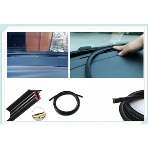 Car shape rubber instrument panel seal strip soundproof and dustproof for Porsche 918 Cayman Boxster 919 718 GT3
