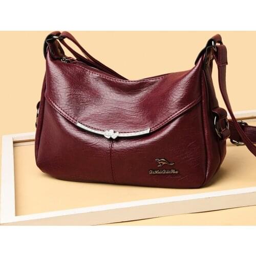 Leather Luxury Women Handbags Designer Messenger Bag Small Ladies Shoulder Hand Crossbody Bags For Women 2020 bolsas de mujer