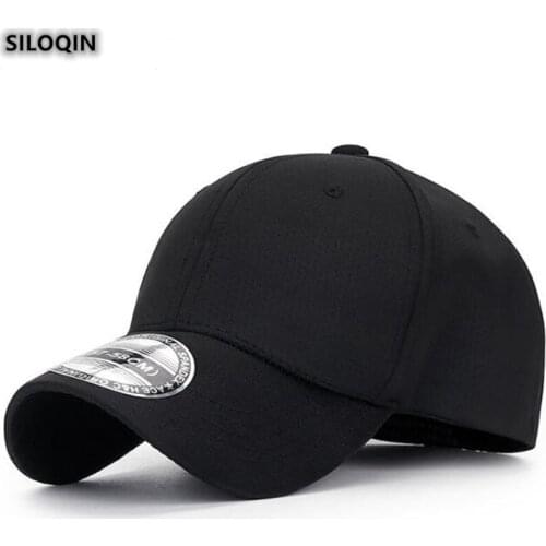 SILOQIN Snapback Cap Spring Fashion Pinhole Elastic Fabric Baseball Caps For Men Women Comfortable Leisure Brands Tide Hat NEW