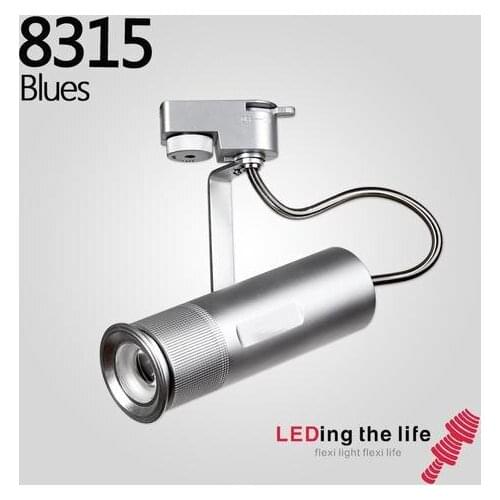 COB LED Track Light Focusable Dimmable Adjustable Spot Light High CRI Ceiling lamp For Museum art Gallery Commercial Store 15W