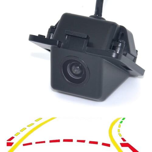 WF Intelligent Dynamic Trajectory Tracks Parking Line Reverse Rearview Parking Camera For Mitsubishi Outlander 2007-2015