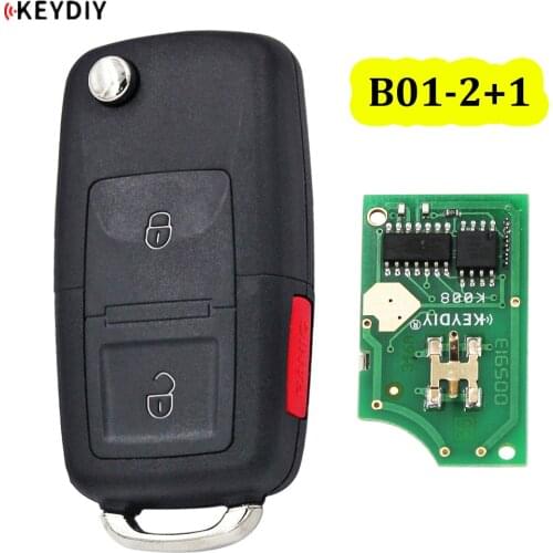 KEYDIY B series B01-2+1 2+1 button universal remote control for KD900 URG200 KD-X2 mini KD to generate new remote for many cars