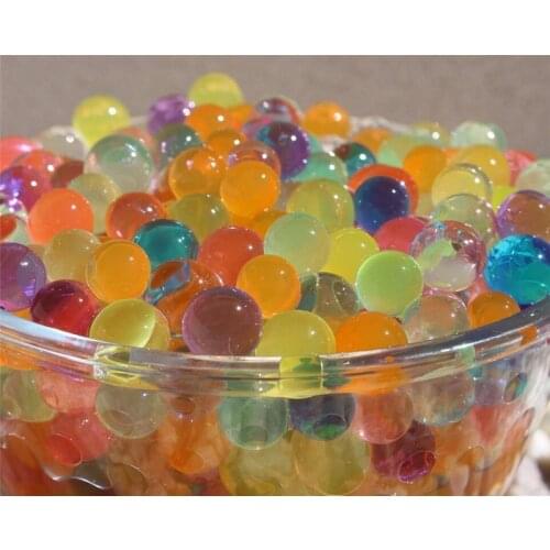 500/20000 Hydrogel Balls, Water Balls, Beaded Crystal Gel Water Drops, Jelly Water Drops, Water Balls, Crystal Soil 5z