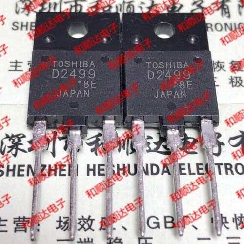 10pcs / lot D2499 2SD2499 new stock TO-3PF 1500V 6A