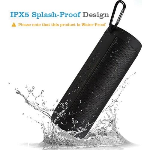 Waterproof Bluetooth Speaker Mini Portable Wireless Music Column Box Stereo Speakers 10W Dual Bass Loudspeaker T2 FM TF Play