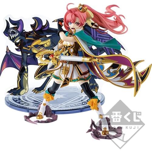 Judai Original Banpresto Ichiban Kuji Monster Strike Eichi no Majutsuou Solomon PVC Action Figure Collection Model Doll Toys