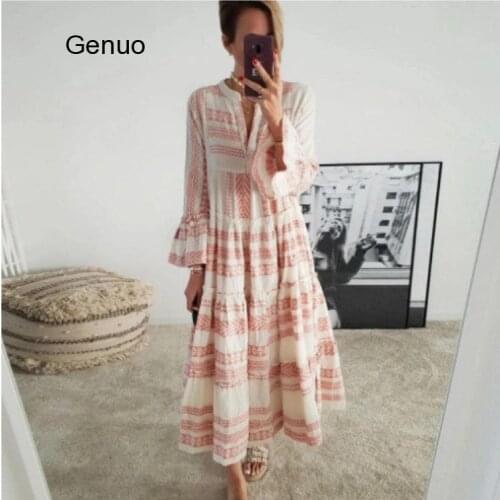 Genuo Loose Summer Dresses