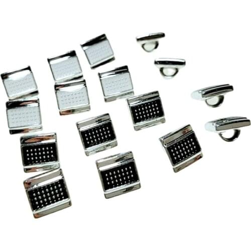 HL 30/50/150pcs 9mm New Dripping Oil Shank Plating Buttons DIY Apparel Sewing Accessories Shirt Buttons