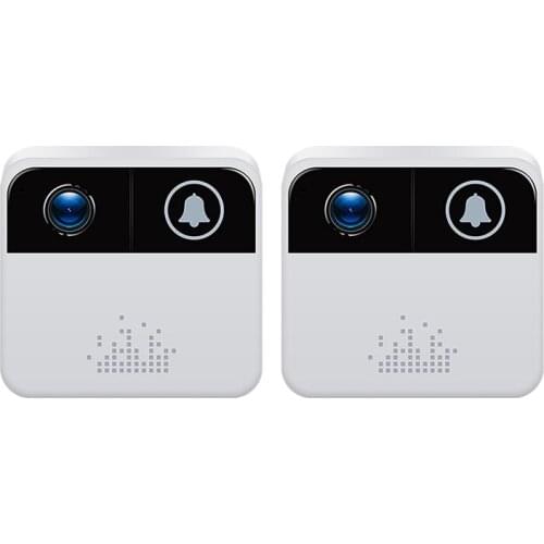 IP Video Intercom WI-FI Video Doorbell Camera,Video Doorbell Camera Wireless For Home Security 720P HD Night Vision