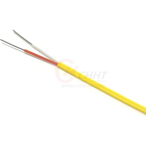 J Type 2*0.5mm PFA Insulation Thermocouple Wire High Temperature Measuring Line Compensation Cable