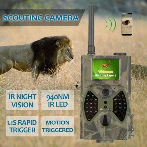 HC-300M 12MP GPRS MMS 1080P Wildlife IR Night Video Hunting Trail Camera