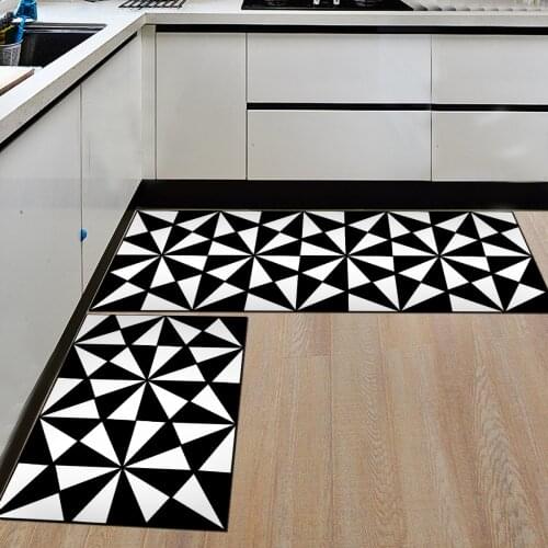 Kitchen Mat Anti-slip Modern Area Rugs Living Room Balcony Bathroom Carpet Doormat outdoor patio Bath Entrance Mat