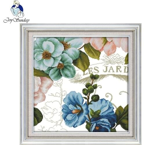 Joy Sunday Orchid cross stitching Art Chinese Cross Stitch Kits Embroidery Needlepoint Set for home decoration