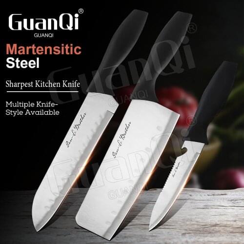 Stainless Steel Knife Kitchen Knife Set Stainless Steel Meat Chopping Cleaver Slicing Vegetables Chef Knife Kitchen Chef Knife