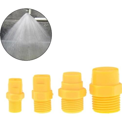 Plastic Atomization Fan-shaped Nozzles 1/8" 1/4" 3/8" 1/2" Agricultural Irrigation Sprayer Head Plant Protection Accessories