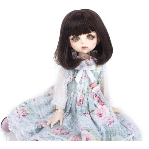 High Quality Synthetic Long Straight Doll Wigs for 1/6 BJD/SD Doll