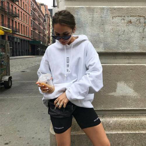 Y2k Womens Shorts 2019 Summer Sexy Skinny Stretch Ladies Causual High Waist Letters Black Above Knee Length Shorts