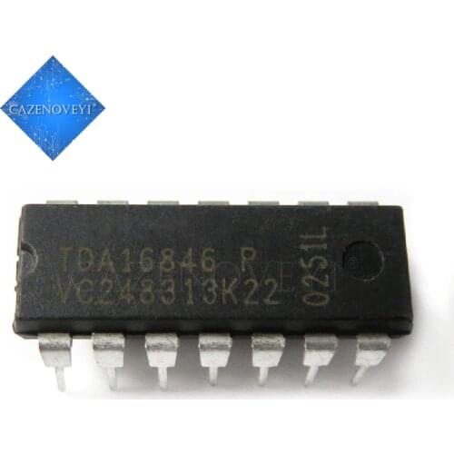 1pcs/lot TDA16846-2 P TDA16846P TDA16846 DIP-14 In Stock