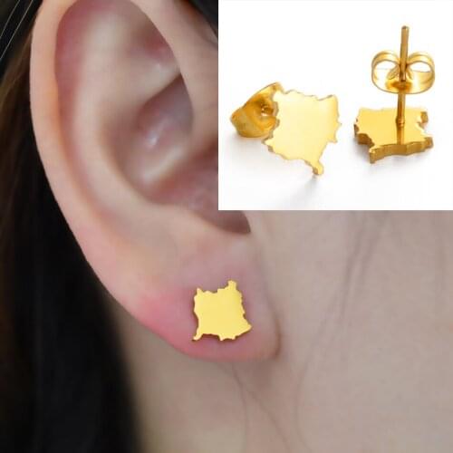 Anniyo Women's Gold Earrings