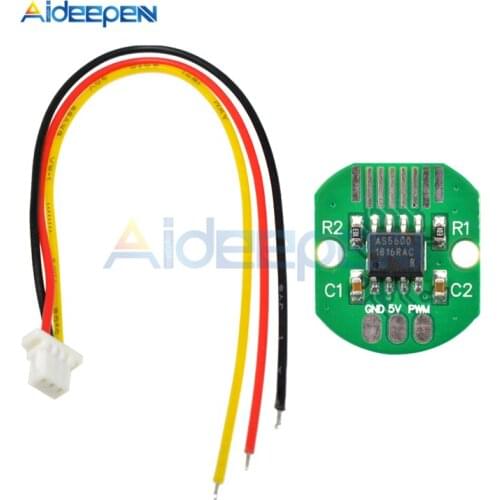 AS5600 Absolute Value Rotary Encoder Code Set PWM/I2C Interface Port Precision 12-Bit Brushless Motor