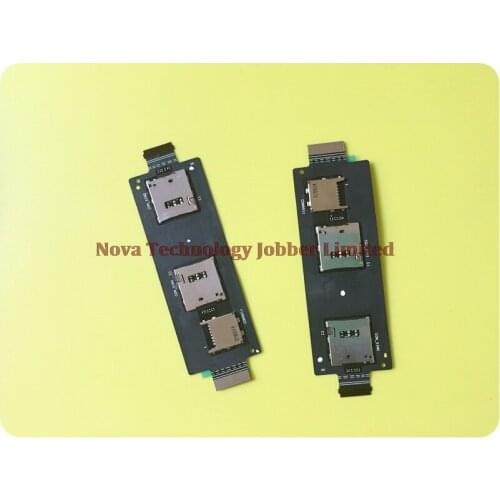 Wyieno ZE550ML Memory SD Card Holders For Asus Zenfone 2 ZE551ML Sim Tray Slot Holder Flex Cable + tracking