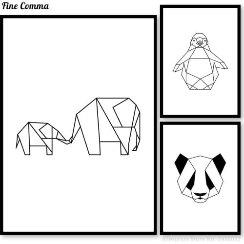 Fine Comma Wall Panels