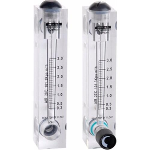 LZM-15(0.3-3m3/h)panel type with control valve flowmeter(flow meter) lzm15 panel/Oxygen flowmeters Tools Measurement Analysis
