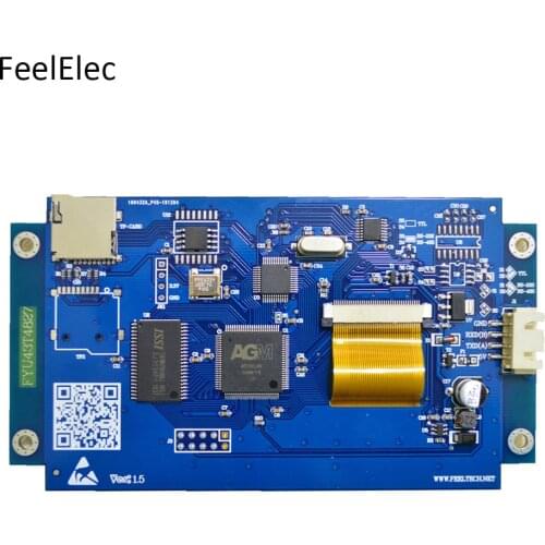 FYU43T4827 4.3" inch SPI HD Full Color 65K TFT Serial Port LCD OLED Display Screen Module for Arduino Driver