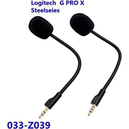 Mini 3.5mm Jack Flexible Microphone Speaker Mic For steelseies G Pro X