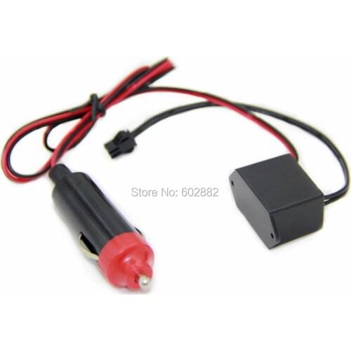 12V Inverter with cigarette plug for 3 - 5 Meters EL Wire