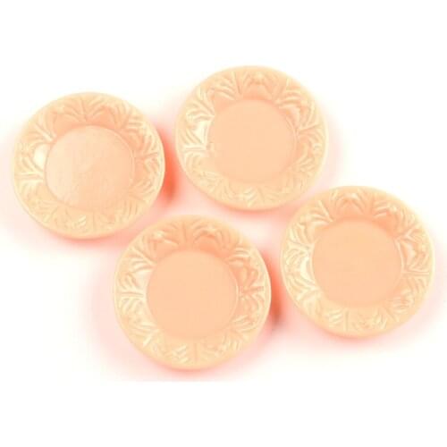 LF 10Pcs Mixed 36X36mm Plate Resin Decoration Crafts Flatback Cabochon Embellishments For Scrapbooking Cute Diy Accessories