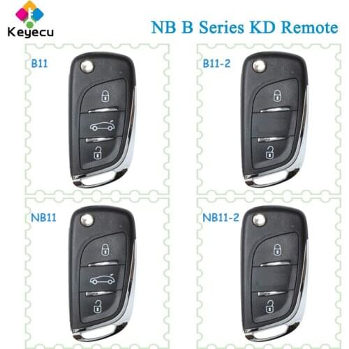 KEYECU B NB Series KD Remote B11 B11-2 NB11 NB11-2 for KD900 KD900+ URG200 KD-X2, KEYDIY DS Style Universal KD Remote Car Key