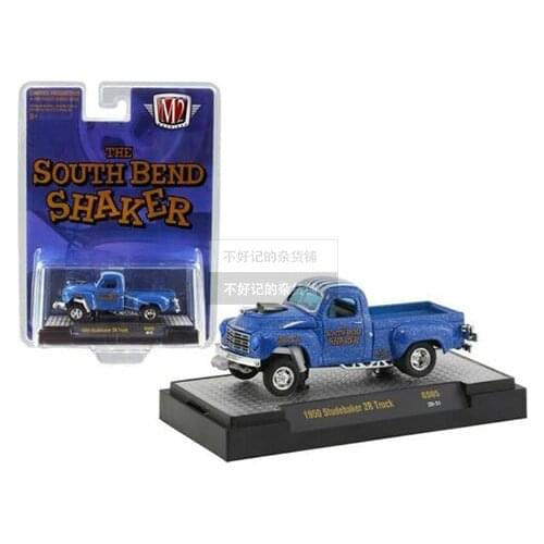NEW M2 machine 1:64 1950 STUDEBAKER 2R Truck limited 5000pcs GASSERS Collection Metal Die-cast Simulation Model Cars Toys