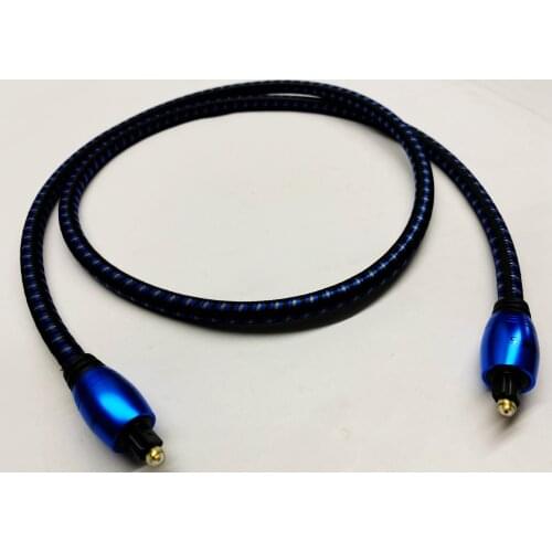 New HIFI Audio OptiLink-5 Toslink Fiber Optic Cables Audio Cable Digital Cord