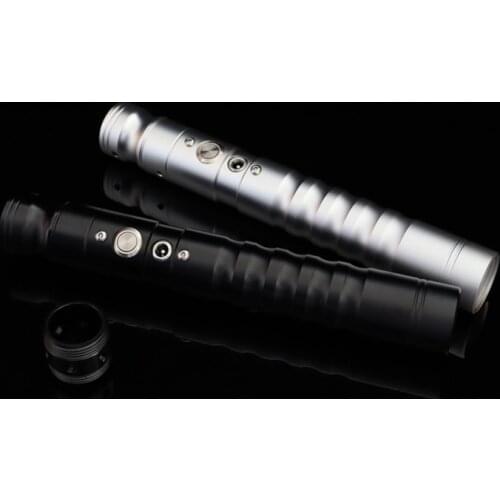 New 75cm Lightsaber Charging Two In One Switchable 7color Rgb Lightsaber Lighting And Sound Full Metal Handle Cosplay Sword Toy