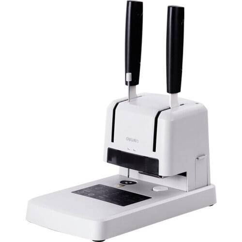 Manual Finance Accounting Voucher Hot Melt Binding Machine Simple Punch Thickness 30MM Profession Binding Tools Powerful Diamond