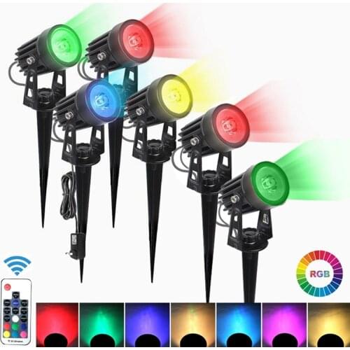 9W Mini LED Lawn Lamp Garden Light for Outdoor Lighting 220V 110V 12V Waterproof IP65 Landscape Spot Light Lamps