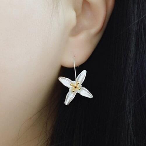 Korean Style Clover Flower Earrings For Women Lady Bridal Earrings Girls Gifts Pendientes Brincos 2021