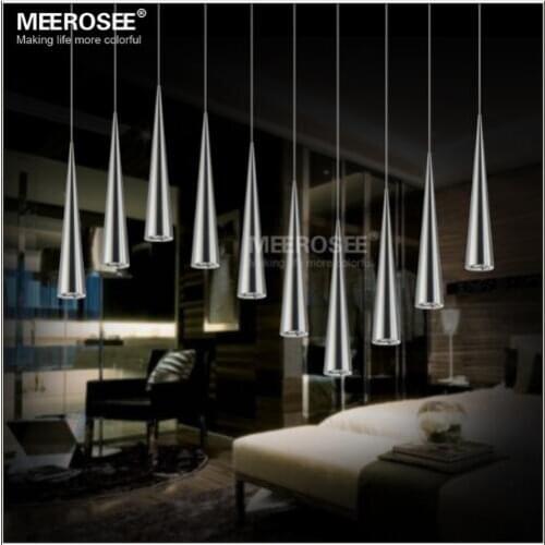 Modern LED Chandelier Light Fixture Acrylic DIY LED Hanging Suspension Lamp For Restaurant Dinning room Home Drop Lighting